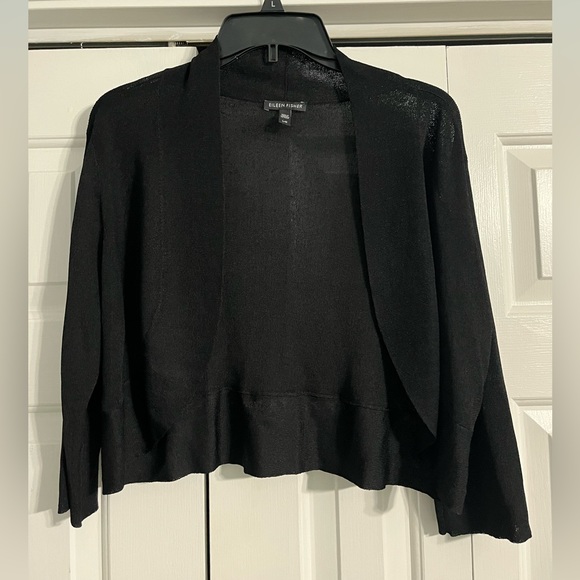 Eileen Fisher Sweaters - Black Eileen Fisher Cardigan large